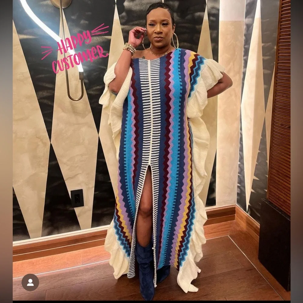 Pullover Maxi Duster Dress - Picture 7 of 7